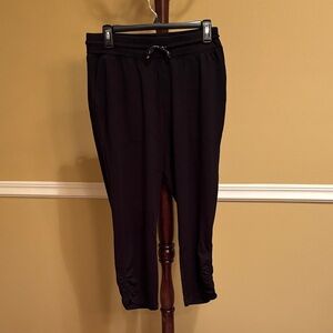 Andrew Marc Sport Black Joggers